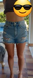 shorts denim tg 34 ue