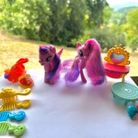 Lotto 2 pony Twilight Sparkle + 11 accessori