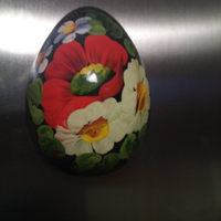 Uovo di Pysanky con magnete 6,3 cm
