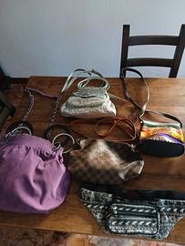 Set di 5 borse vintage