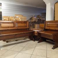 panca, mobili, divano, tavolo e sedie grattarola