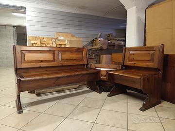 panca, mobili, divano, tavolo e sedie grattarola