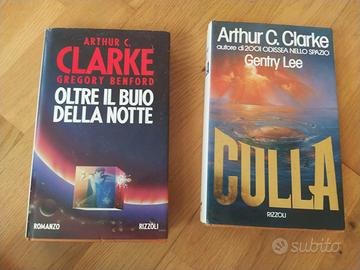 Due romanzi fantascienza Arthur C. Clarke