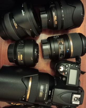 Macchina fotografica più obiettivi