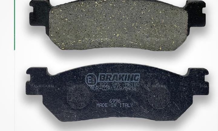 Pastiglie freno posteriore e anteriore Yamaha 2016