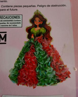 Gioco creativo le principesse in gommapiuma