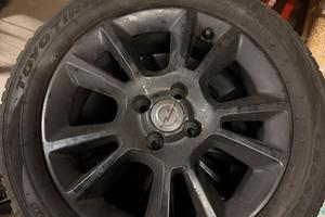 4 gomme + 4 cerchi Opel Corsa 2013