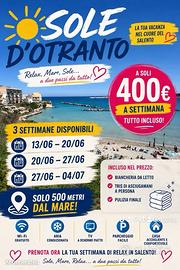 Casa vacanze ad Otranto-promo giugno