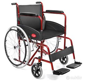 Sedia a rotelle leggera carrozzella ospedale