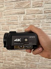 Kit Video 4K Ordro + Mic Wireless K&F + Case