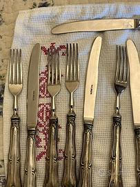 Lotto 12 posate argento 800 Solingen