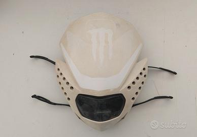 Mascherina HM/Vent Acerbis Beige/Bianco