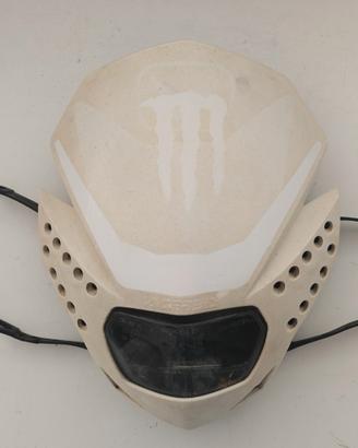 Mascherina HM/Vent Acerbis Beige/Bianco