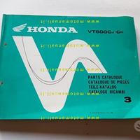 HONDA VT 600 C 1988 catalogo ricambi ORIGINALE