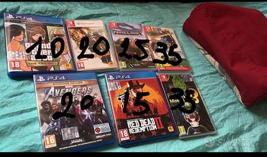 Giochi misti per switch e ps4