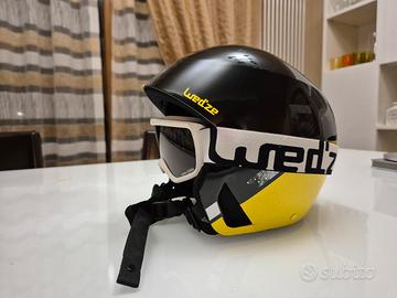 Casco e maschera da sci