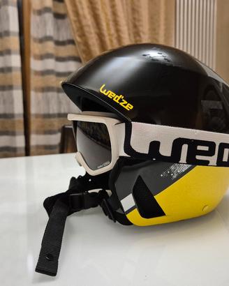 Casco e maschera da sci