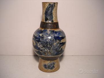 ANTICO VASO CINESE IN PORCELLANA ALTEZZA 22 cm