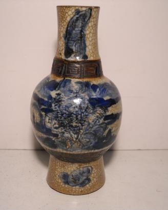 ANTICO VASO CINESE IN PORCELLANA ALTEZZA 22 cm