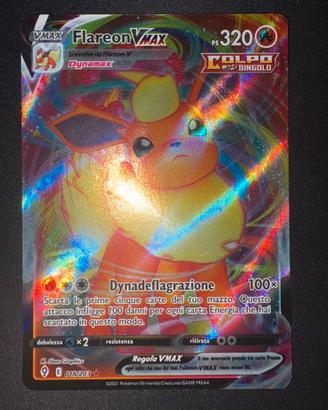 Flareon Vmax Evoluzioni Eteree 18/203