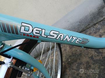 Bicicletta donna Del Sante telaio abbassato