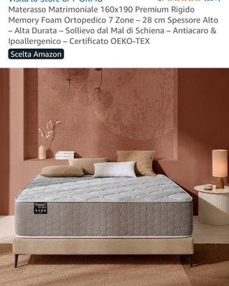 Materasso ortopedico semi nuovo