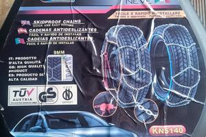 catene da neve nuove