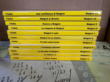 Libri l'Unità Maigret di Simenon