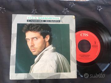 Disco vinile 45 giri Luca Barbarossa