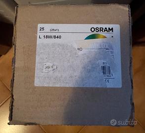 OSRAM L 18W/840 - 25pz (Nuovi)