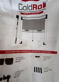 Zanzariera a rullo riducibile 60x150