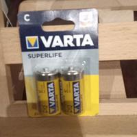 Pile Varta Superlife mezze torce - tipo C