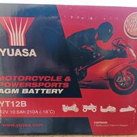 Batteria Nuova YUASA YT 12B - 12V - 10.5 Ah