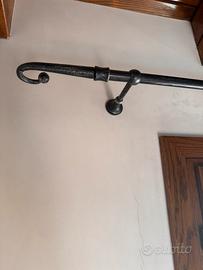Bastone tenda in ferro battuto
