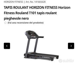 Tapis roulant horizon T101