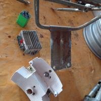 portapacchi portalampade relè regolatore vespa px