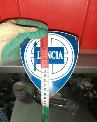 emblema placca lancia smaltato originale scudetto