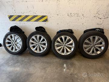 Cerchi da 17”-J7-5x112 + gomme invernali 215-55