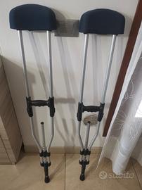 Stampelle ascellari mai utilizzate – come nuove