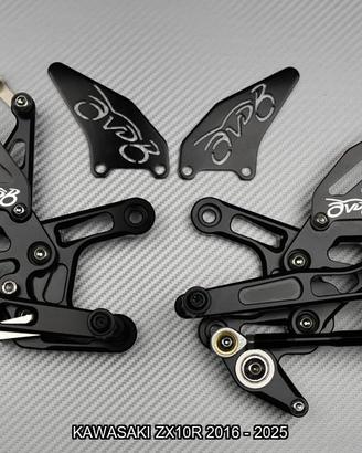 Pedane arretrate KAWASAKI ZX10R 2016 - 2025