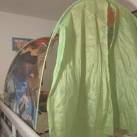 Tenda per letto con dinosauri