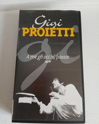 Gigi Proietti A me gli occhi please VHS 1976