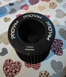 filtro aria a doppio cono sportivo