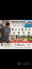 Muratore esperto – Lavori edili e ristrutturazioni