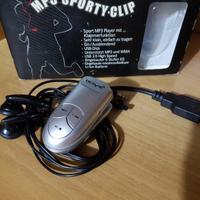 Lettore MP3 Sport Clip + Auricolari