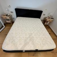 Letto contenitore e materasso matrimoniale