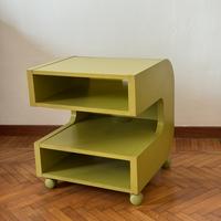 Carrello tavolino comodino design vintage