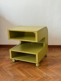 Carrello tavolino comodino design vintage