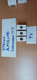 Btcino Axolute - 3 prese sat + 3 prese tv