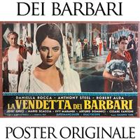 La Vendetta Dei Barbari 1960 Poster Originale Josè